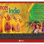 Dances of India 2010 - event poster